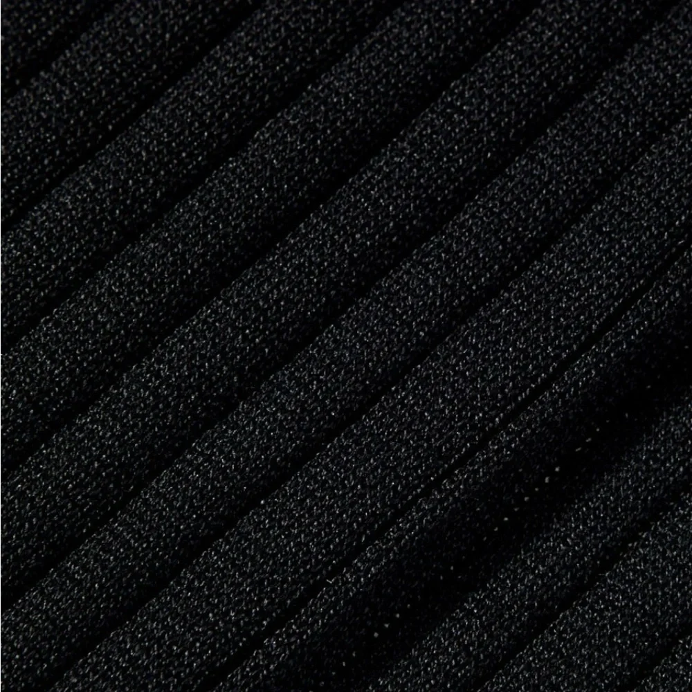 (2) CANALI Black Ribbed Cotton Socks - Picture 2 of 8